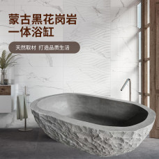 Khách sạn B&B biệt thự bồn tắm bằng đá cẩm thạch tự nhiên mờ đôi khách sạn hình bầu dục một mảnh