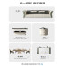 Sofa da sang trọng hiện đại nhẹ nhàng phím đàn piano tối giản kiểu Ý biệt thự sang trọng cao cấp căn hộ lớn kết hợp sofa thẳng