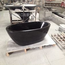 Đá granite tự nhiên Nhà sản xuất đá cẩm thạch bồn tắm đen Sơn Tây trực tiếp ra khỏi trang trí phòng tắm biệt thự khách sạn