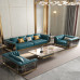 Sofa Shimu 035M – Sofa Gỗ Thông, Da Bò Cao Cấp, Phong Cách Tối Giản Kiểu Ý Cho Phòng Khách Hiện Đại