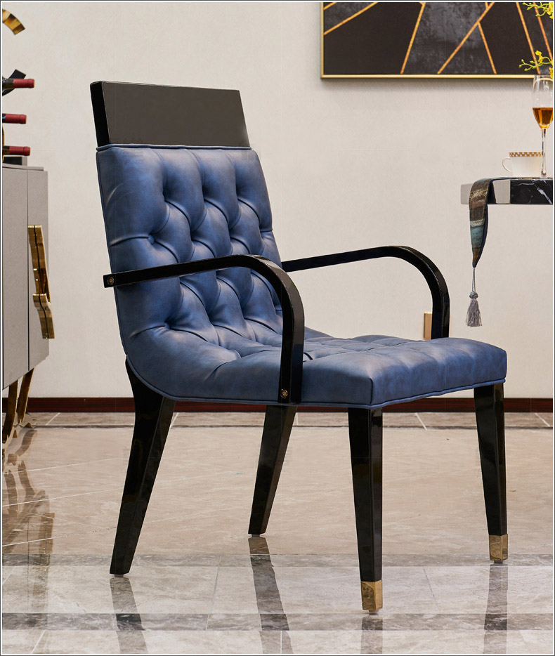 Bộ bàn ăn bằng thép không gỉ hiện đại tối giản bằng đá cẩm thạch bàn ăn và 8 ghế bằng gỗ da mesa de jantar muebles Comedor