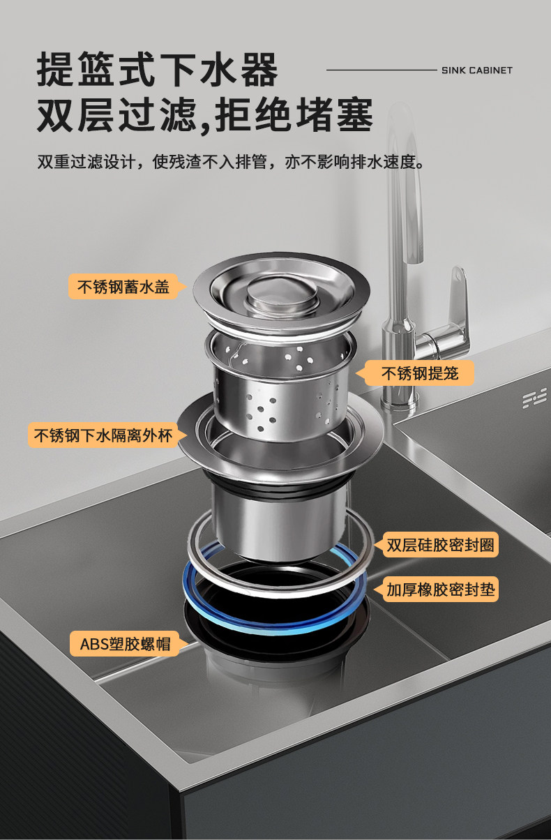 Tủ chậu rửa bằng thép không gỉ, tủ giặt ban công, tủ phòng tắm, nhà bếp, chậu rửa rau tổ ong, chậu rửa nhôm hồ bơi giặt