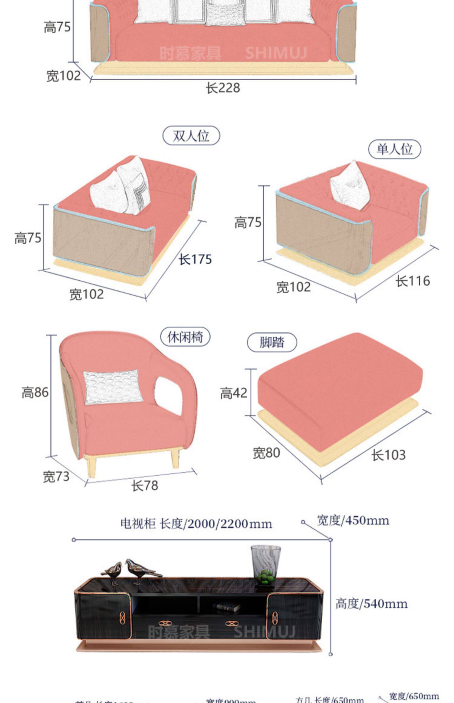 Sofa da sang trọng nhẹ nhàng hiện đại Nhà thiết kế người Ý cao cấp Bentley biệt thự lớn sang trọng kéo nút kết hợp sofa