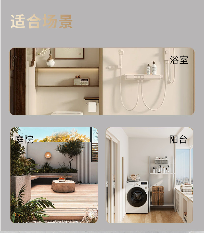 Chậu rửa treo tường bằng thép không gỉ 304, chậu rửa, bồn rửa tích hợp ba chậu phòng tắm