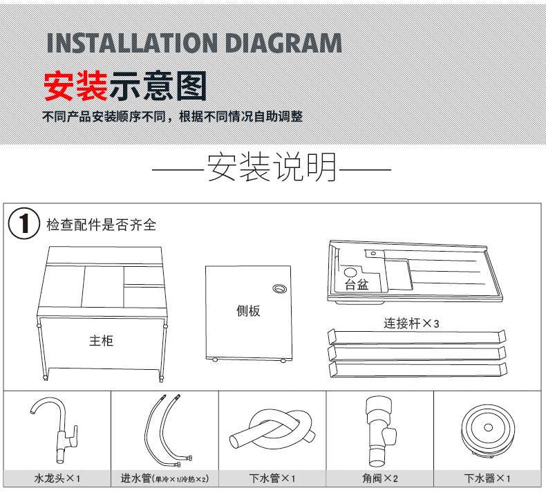 Tủ máy giặt bằng thép không gỉ 304 tùy chỉnh, bồn rửa tích hợp, tủ phòng tắm, tủ giặt ban công có bàn giặt