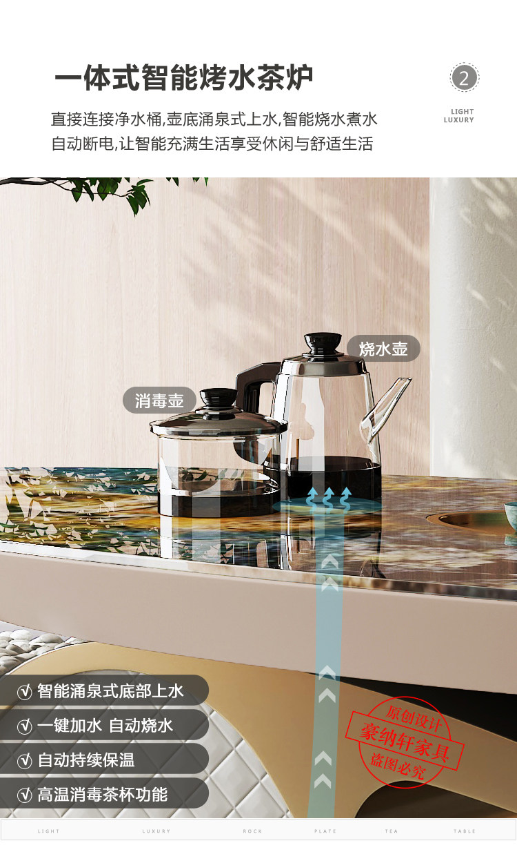 Bàn trà sang trọng mặt đá bàn trà sang trọng Bàn trà hiện đại cao cấp hình bầu dục mặt đá