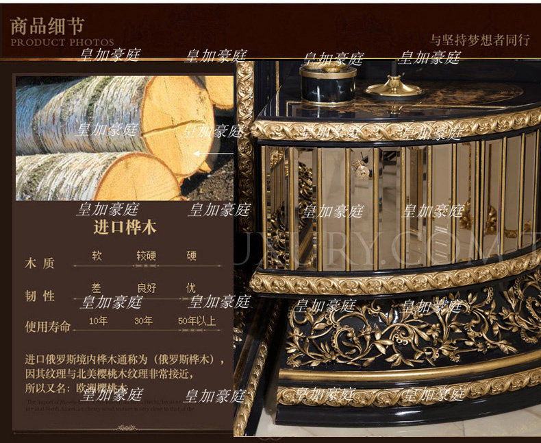 Giường Châu Âu sang trọng phòng master giường lưng lớn phòng ngủ master gỗ nguyên khối giường cưới cao cấp sang trọng phòng ngủ master giường king