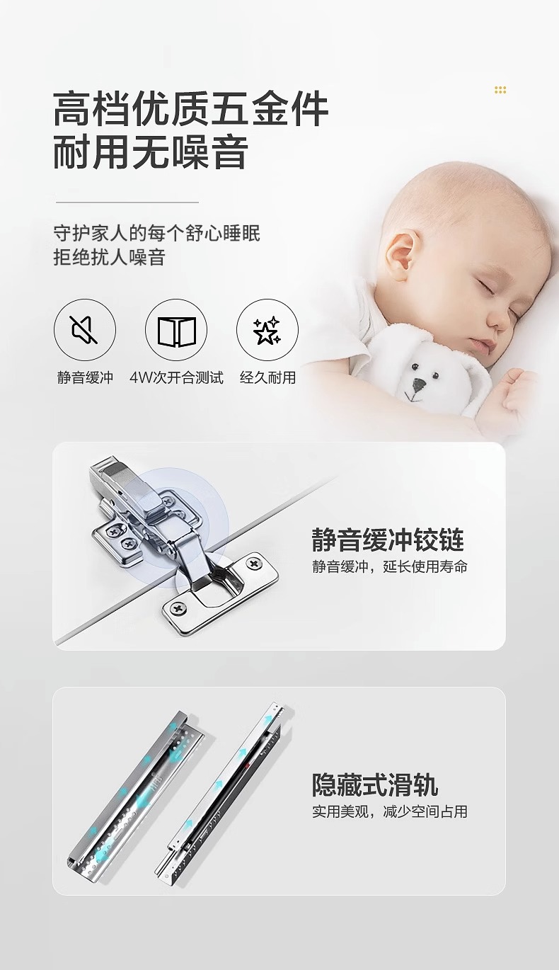 Tủ phòng tắm Nội thất thông minh Phong cách kem Ánh sáng sang trọng Bảng đá Chậu rửa mặt Liền mạch Rửa tay bằng gốm sứ Mặt tủ