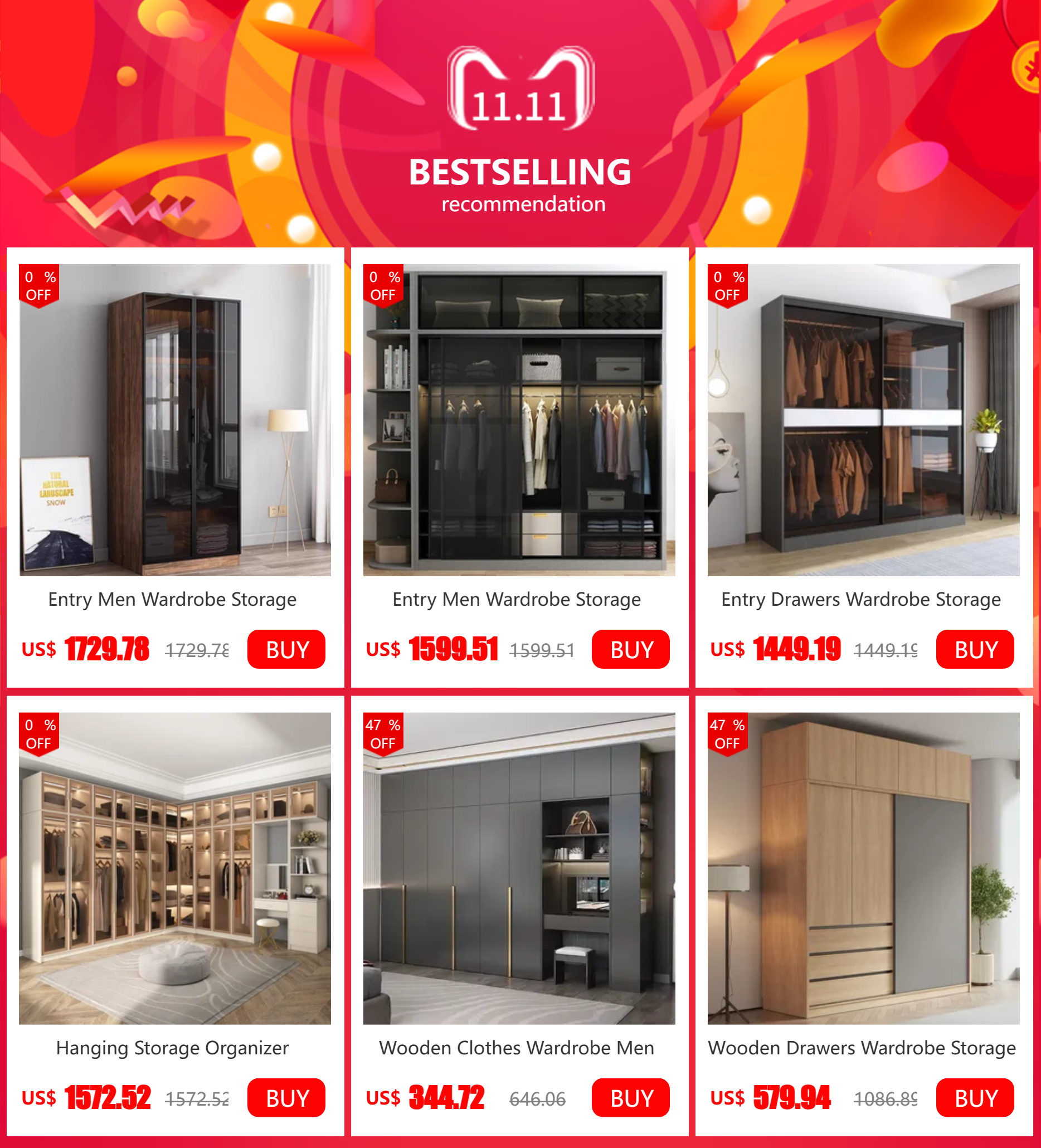 Simples Hiện Đại Tổ Chức Tủ Quần Áo Ngăn Kéo Treo Đường Ray Tủ Bảo Quản Kính Cửa Trượt Phòng Ngủ Roupeiros Vật Dụng Gia Đình