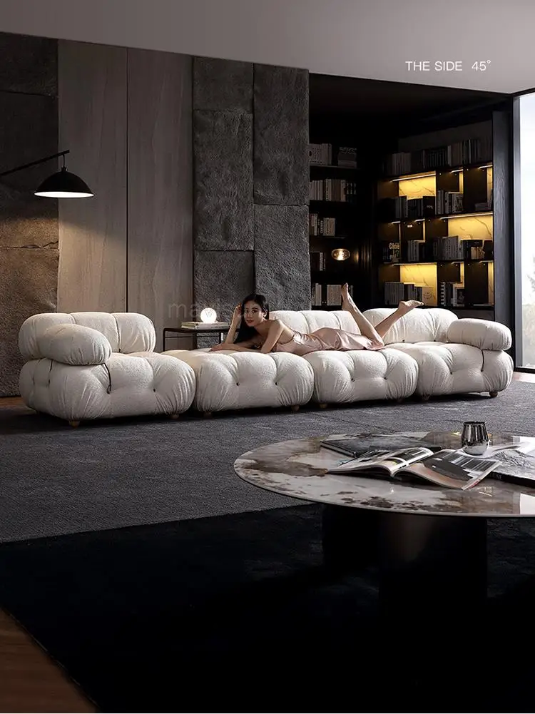 Trung Quốc mới chất lượng cao tùy chỉnh ánh sáng sang trọng thiết kế giường sofa mô-đun nội thất gia đình