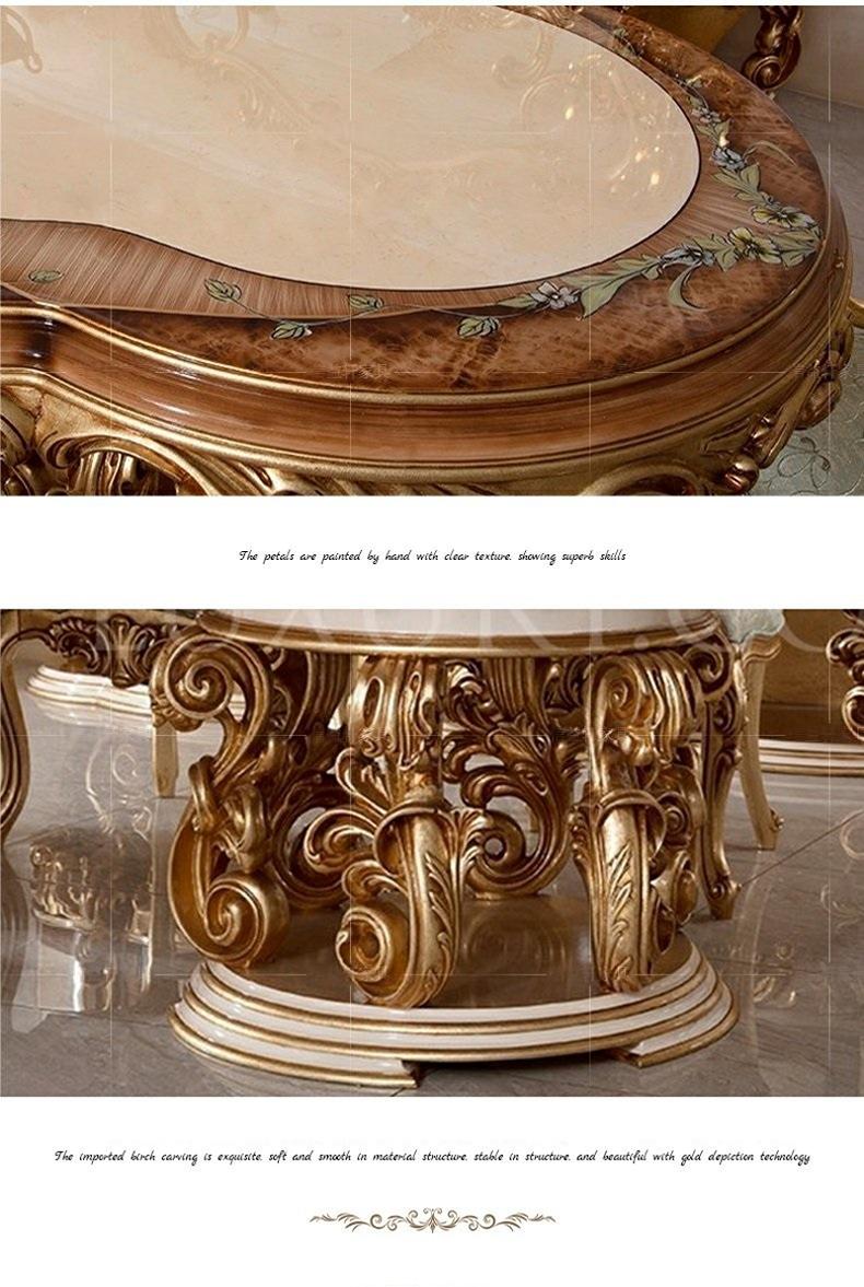 Nhà hàng sang trọng theo phong cách Baroque của Ý với tủ đựng cơm bàn ghế chạm khắc bằng tay palazzo