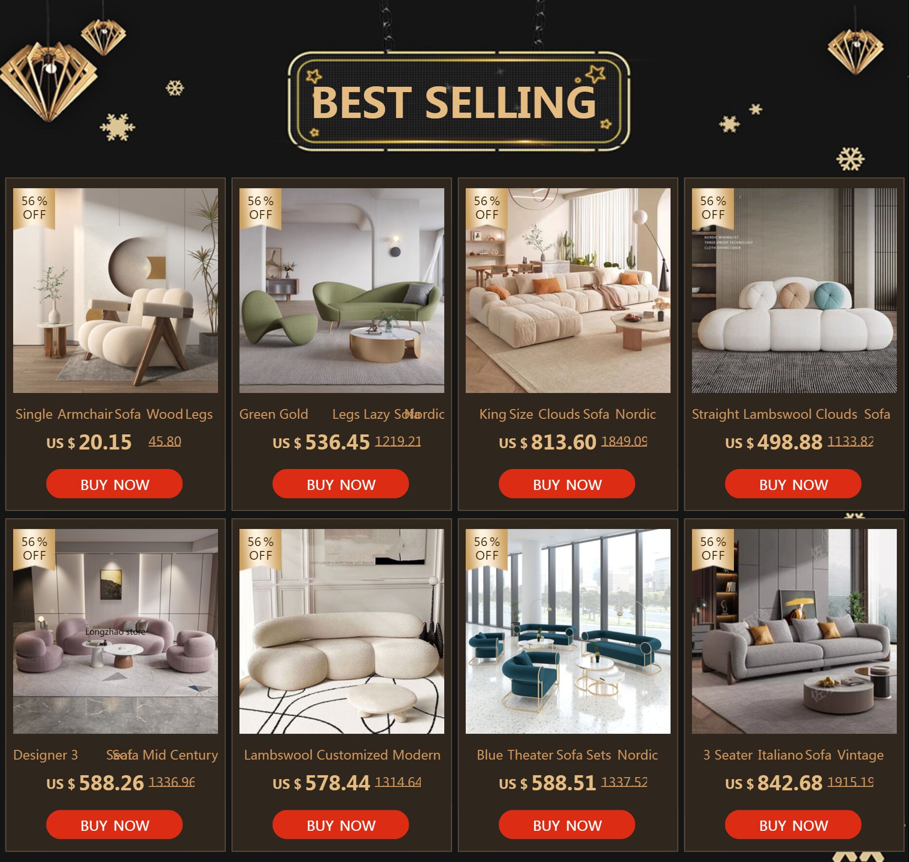 Xanh Nhà Hát Bộ Sofa Bắc Âu Ghế 3 Chỗ Vải Plus Kích Thước Giáng Sinh Ghế Dài Ăn Sofa Thẳng 2 Trung Tâm Nội Thất