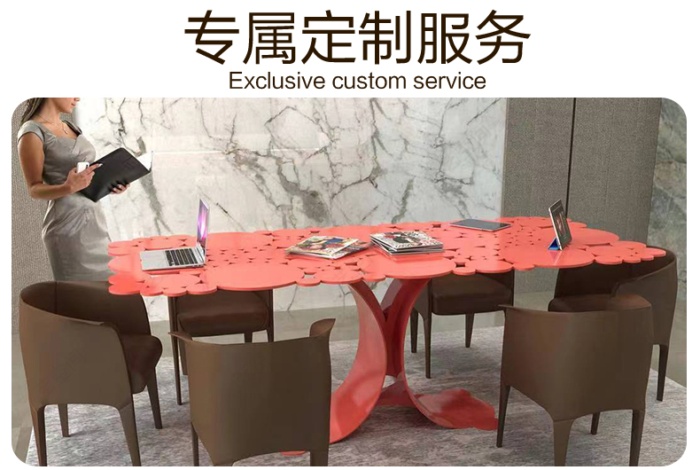 Bàn ăn nghệ thuật inox sang trọng nhẹ của Ý nhà lớn thiết kế bàn ăn kim loại cao cấp nhà hình chữ nhật