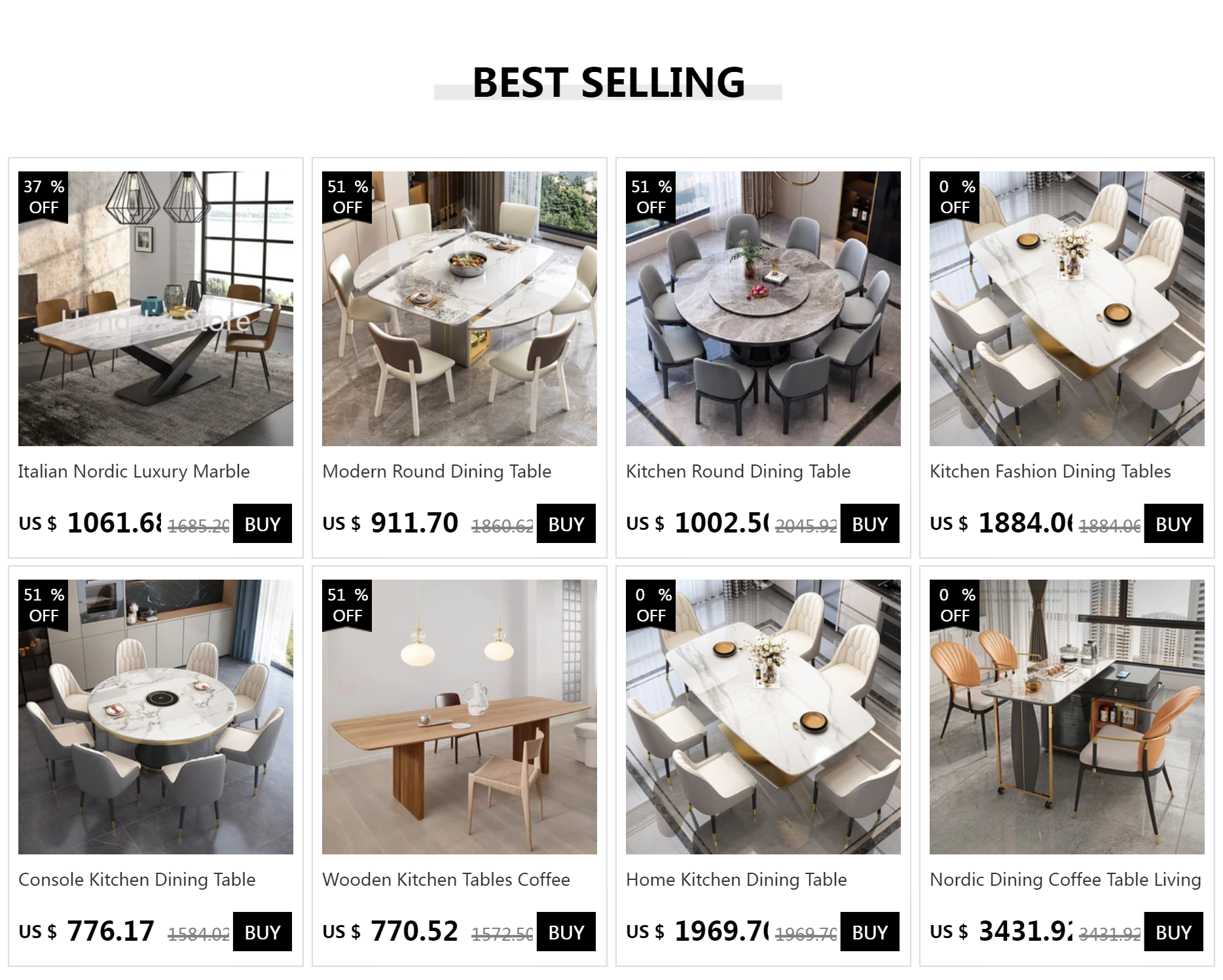 Dinning Bộ Bàn Ăn Hiện Đại Tay Cầm Trang Điểm Cao Cấp Bàn Ăn Ghế Bộ Bàn Travertin Nội Thất Phòng Ăn XF20XP