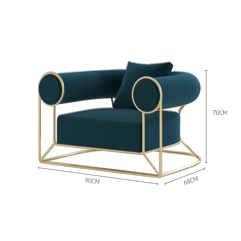 Xanh Nhà Hát Bộ Sofa Bắc Âu Ghế 3 Chỗ Vải Plus Kích Thước Giáng Sinh Ghế Dài Ăn Sofa Thẳng 2 Trung Tâm Nội Thất