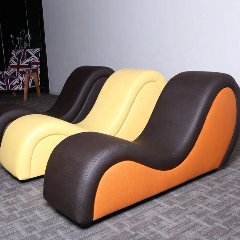 Nhà Câu lạc bộ Sofa hấp dẫn Cặp đôi Ghế hình chữ S Ghế đẩu Nội thất khách sạn Nhà tiền chế cho phòng khách Nhà sang trọng