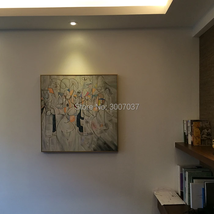 Vẽ Tay Nhiều Màu Sắc Cô Gái Khỏa Thân Tranh Sơn Dầu Người Phụ Nữ Khỏa Thân Tranh Hiện Đại Trừu Tượng Treo Tường Hình Ảnh Cho Phòng Khách Tranh Canvas