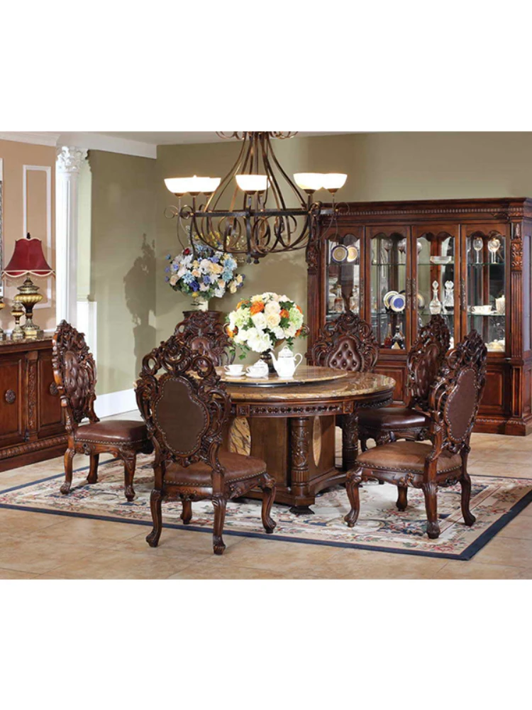 Chất lượng cao tùy chỉnh đồ nội thất gia đình bộ đồ ăn bàn đá cẩm thạch bộ bàn ăn 6 ghế hài kịch 4 bộ bàn sillas
