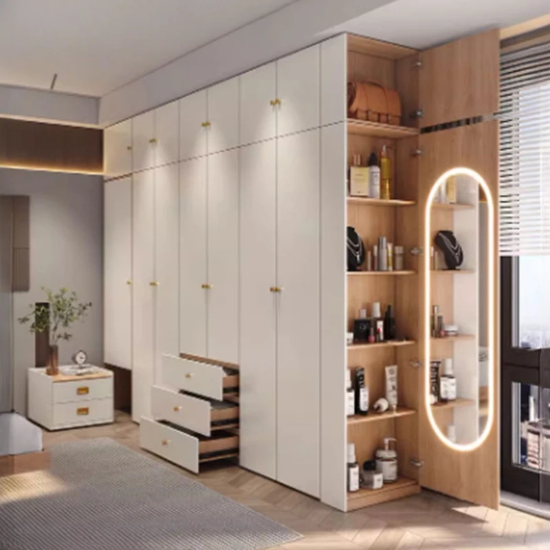 King Size Tủ Quần Áo Cao Cấp Lưu Trữ Hiện Đại Bắc Âu Tổ Chức Phòng Ngủ Tủ Quần Áo Phòng Lưu Trữ Almarios De Ropa Nội Thất Phòng Ngủ