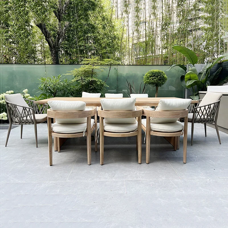 Bàn Sân Vườn Hội Nghị Sân Phòng Khách Gỗ Cà Phê Bàn Ăn Salon Hiện Đại Coiffeuse Đồ Gỗ Ngoài Trời