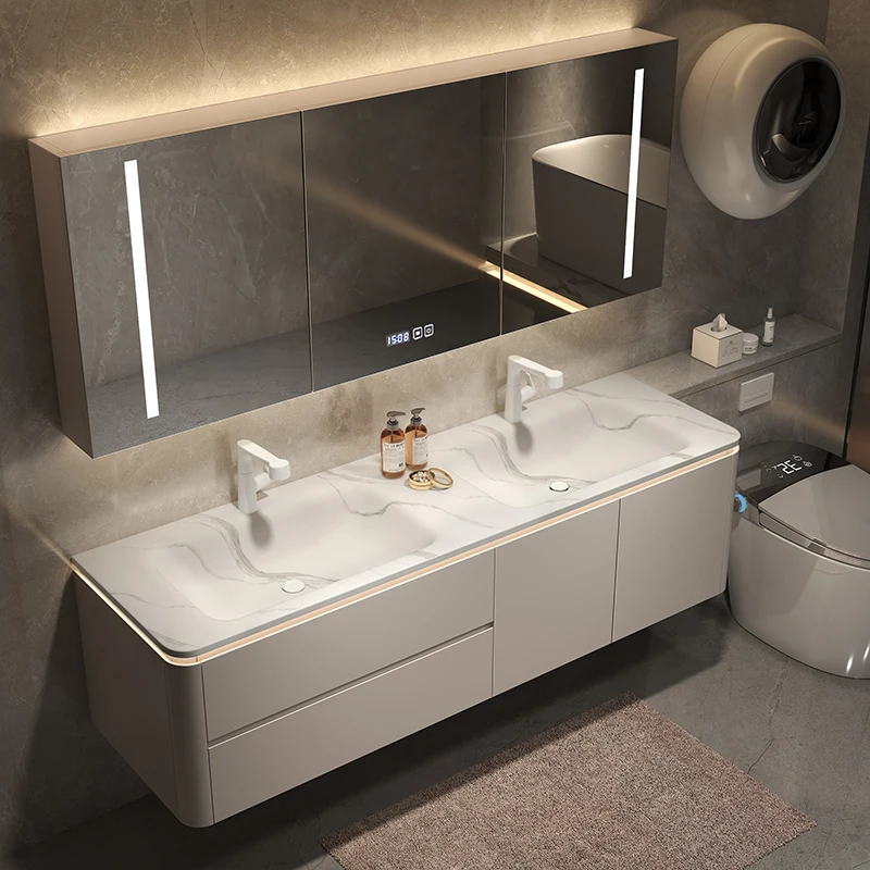 Cao Cấp Bảo Quản Phòng Tắm Tủ Trang Điểm Bộ Hiện Đại Trang Điểm Tổ Chức Tủ Nhà Tổ Chức Màn Hình Meuble Salle De Bain Nội Thất