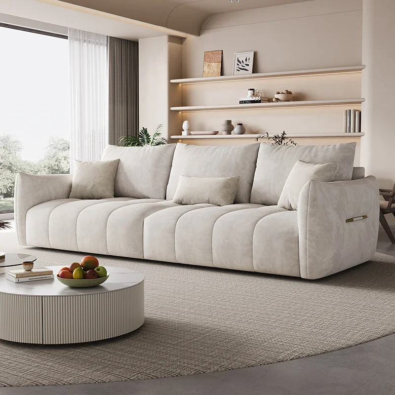Bắc Âu Sofa 3 Chỗ Puffs Inflavel Thiết Kế Phòng Khách Châu Âu Mặt Cắt Sofa Mô Đun Sáng Tạo Phòng Ăn Muebles Nội Thất