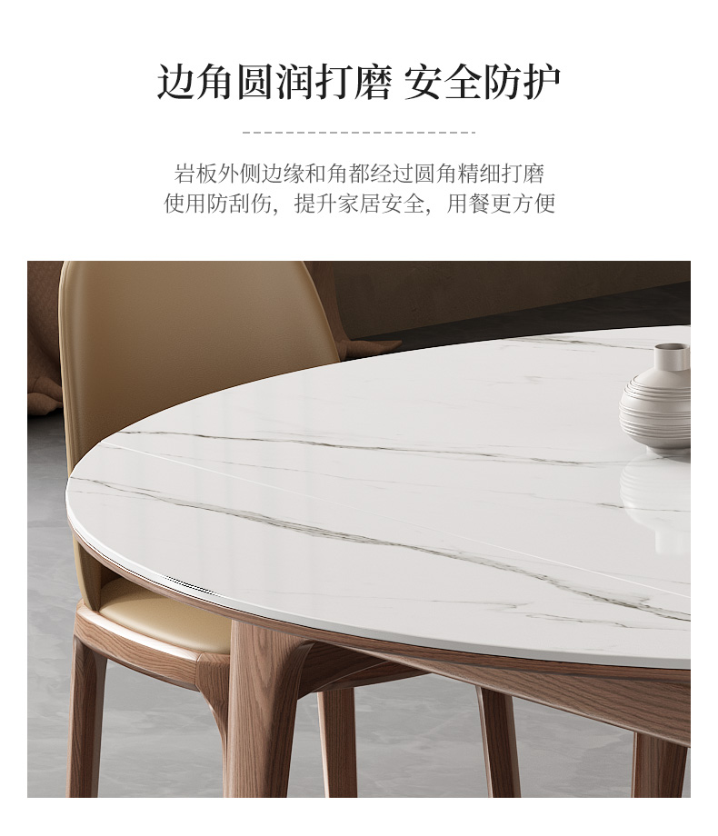 Hình Bầu Dục Trắng Bàn Ăn Bắc Âu Đá Cẩm Thạch Thiết Kế Chịu Nhiệt Bàn Ăn Đá Cẩm Thạch Tối Giản Bàn Một Máng Cỏ Nội Thất Nhà Bếp