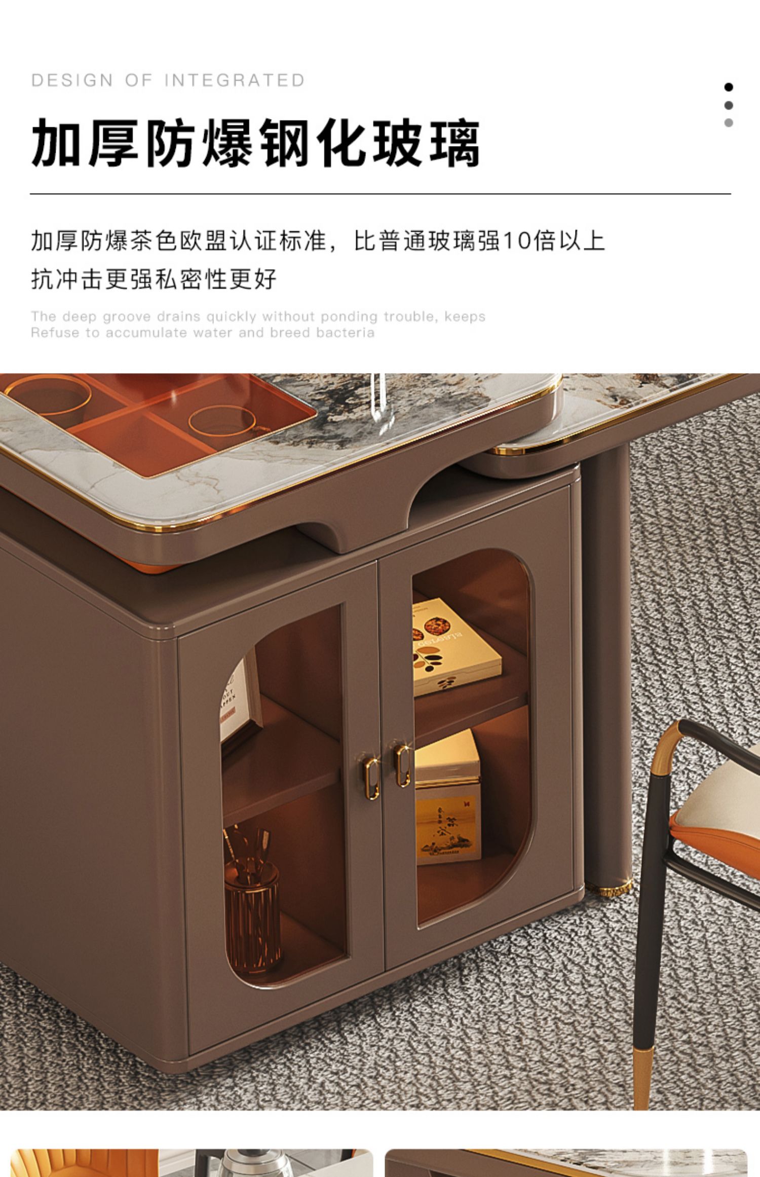 Dinning Bộ Bàn Ăn Hiện Đại Tay Cầm Trang Điểm Cao Cấp Bàn Ăn Ghế Bộ Bàn Travertin Nội Thất Phòng Ăn XF20XP