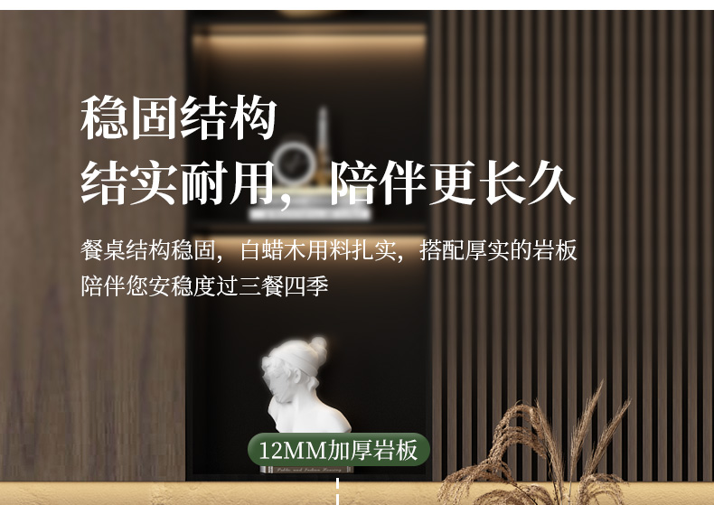 Hình Bầu Dục Trắng Bàn Ăn Bắc Âu Đá Cẩm Thạch Thiết Kế Chịu Nhiệt Bàn Ăn Đá Cẩm Thạch Tối Giản Bàn Một Máng Cỏ Nội Thất Nhà Bếp