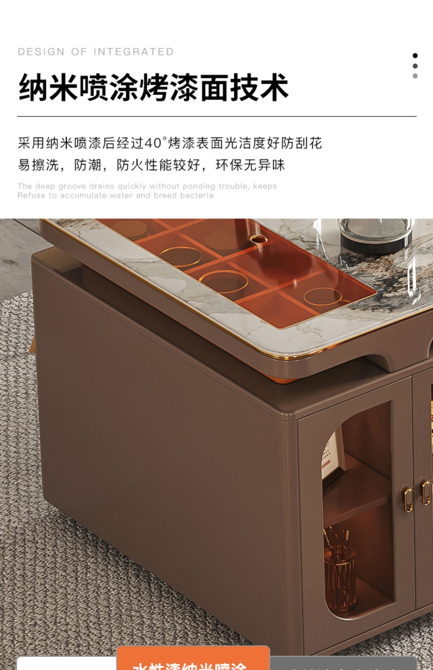 Dinning Bộ Bàn Ăn Hiện Đại Tay Cầm Trang Điểm Cao Cấp Bàn Ăn Ghế Bộ Bàn Travertin Nội Thất Phòng Ăn XF20XP