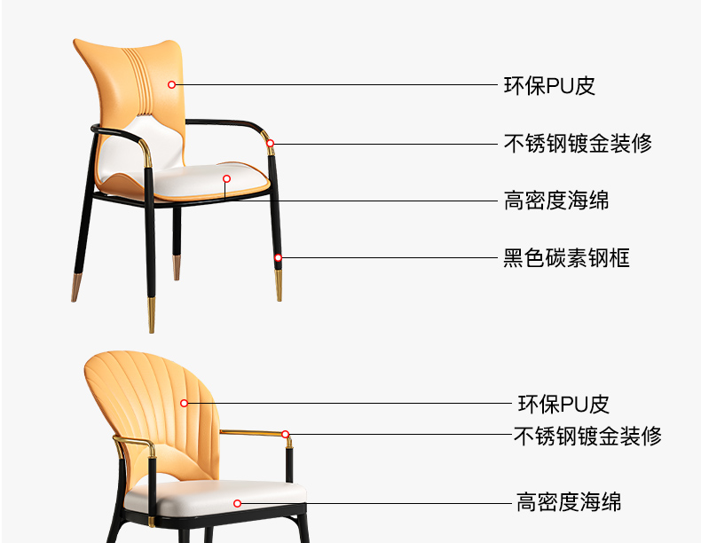 Dinning Bộ Bàn Ăn Hiện Đại Tay Cầm Trang Điểm Cao Cấp Bàn Ăn Ghế Bộ Bàn Travertin Nội Thất Phòng Ăn XF20XP