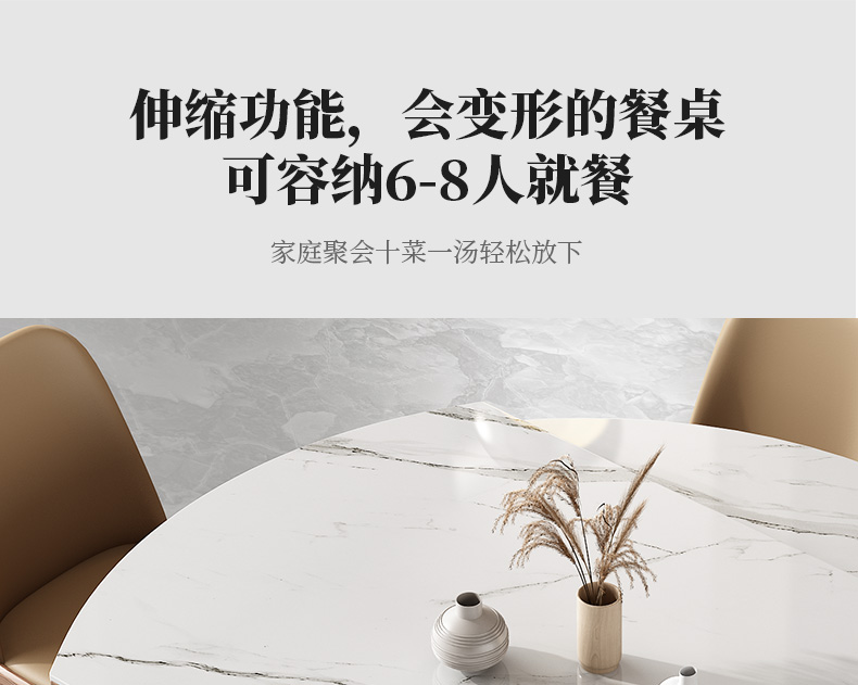 Hình Bầu Dục Trắng Bàn Ăn Bắc Âu Đá Cẩm Thạch Thiết Kế Chịu Nhiệt Bàn Ăn Đá Cẩm Thạch Tối Giản Bàn Một Máng Cỏ Nội Thất Nhà Bếp