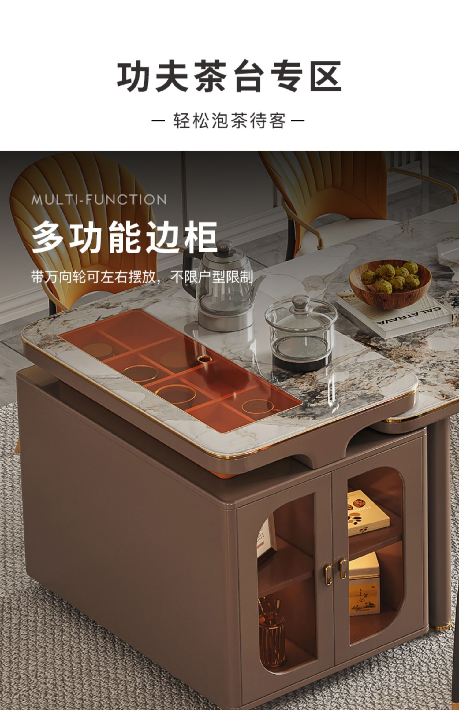 Dinning Bộ Bàn Ăn Hiện Đại Tay Cầm Trang Điểm Cao Cấp Bàn Ăn Ghế Bộ Bàn Travertin Nội Thất Phòng Ăn XF20XP