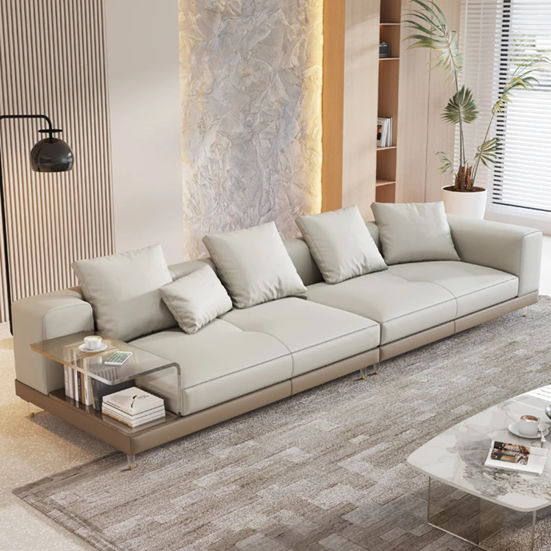 Mặt Cắt Tối Giản Ghế Sofa Phòng Khách Căn Hộ Cao Cấp Hiện Đại Đa Chức Năng Lưu Trữ Sofa Thư Giãn Divano Letto Nội Thất Gia Đình