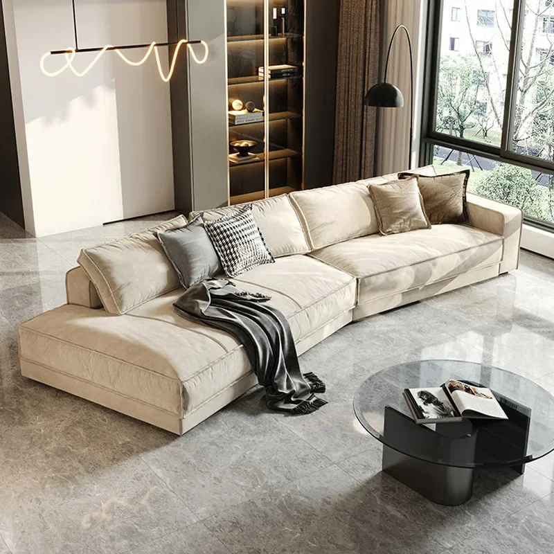 Sofa sang trọng độc đáo Mô-đun Thiết kế cổ điển Tầng Phòng chờ trong nhà hiện đại Sofa Bắc Âu Khách sạn sáng tạo Devano Letto Nội thất Bắc Âu